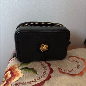 Authentic Versace black la medusa coin wallet pouch